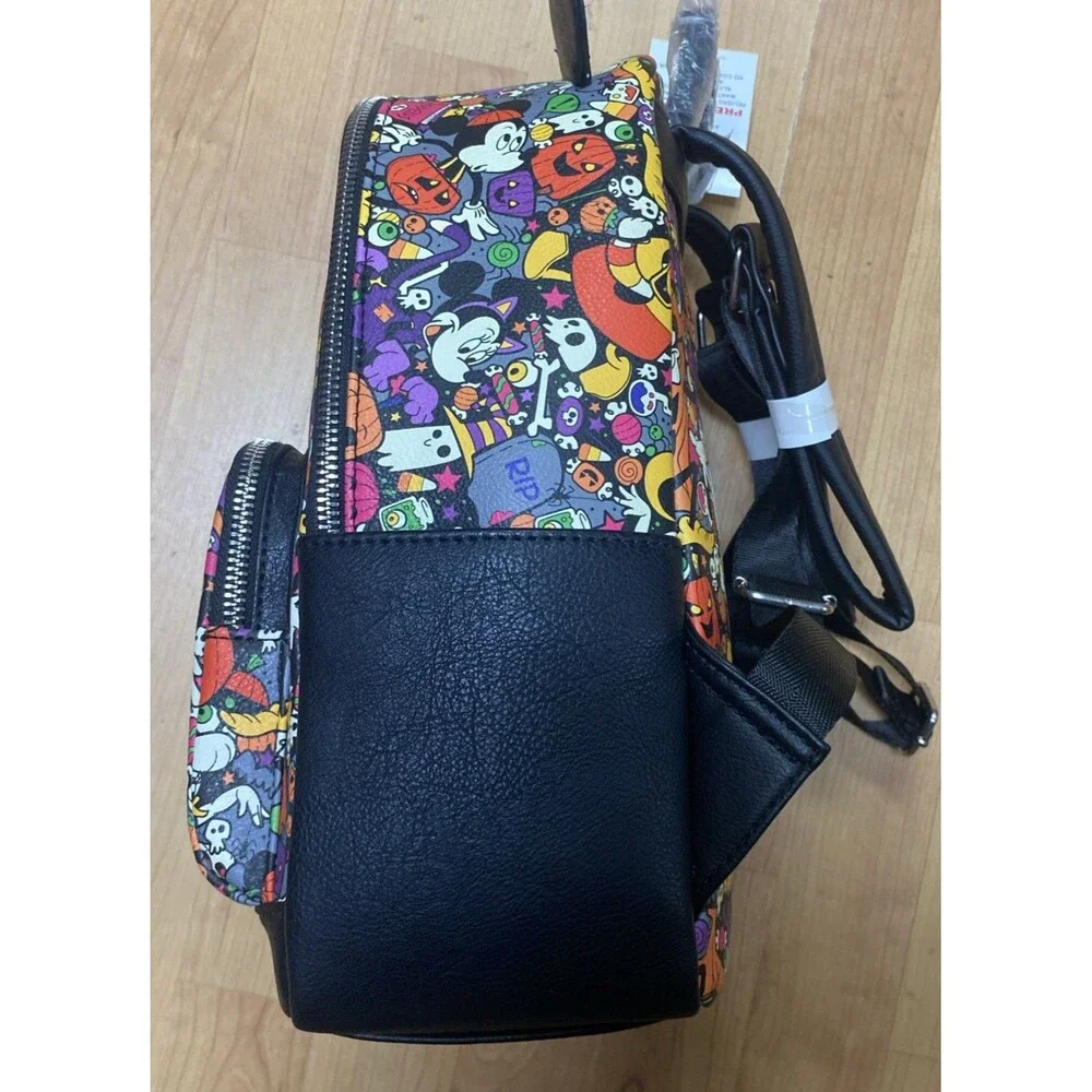 Loungefly Disney Parks Halloween Mickey Mouse And Friends Mini Backpack NEW